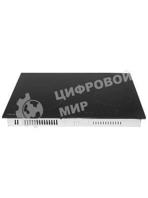 Электрическая варочная поверхность HOMSair HV64BK, 4 конфорки, стеклокерамика, 6000 Вт