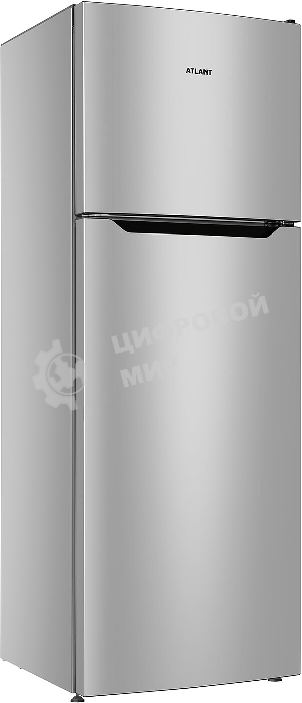 Холодильник Atlant XM 3635-189 серебристый двухкамерный 206/64л морозилка сверху