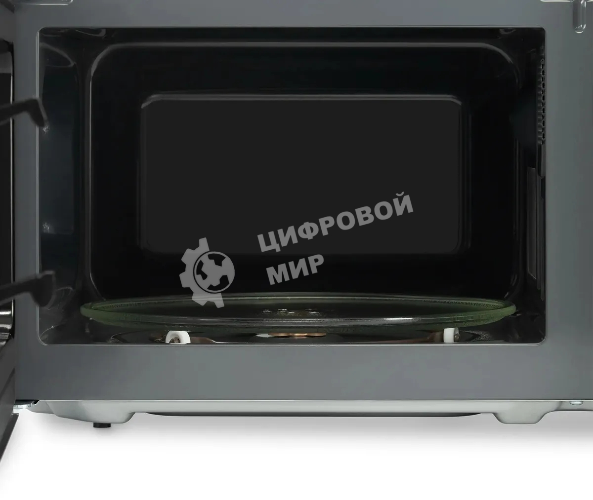 Микроволновая печь Hyundai HYM-M2091 черный, 20 л, 700 Вт, переключатели - поворотный механизм