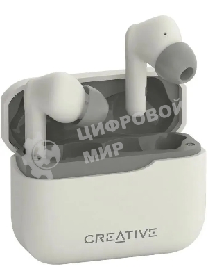 Наушники TWS Creative Zen Air Plus бежевый, внутриканальные, Bluetooth, до 8 ч