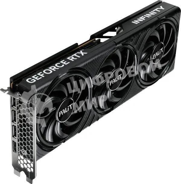 Видеокарта Palit PCI-E 5.0 RTX 5060Ti INFINITY 3 OC NVIDIA GeForce RTX 5060TI 16Gb 128bit GDDR7 2407/28000 HDMIx1 DPx3 HDCP Ret