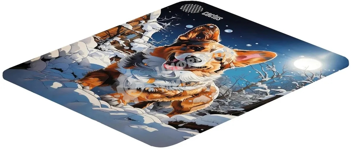 Коврик для мыши Cactus Corgi 300x250x3мм (CS-MP-D13M)