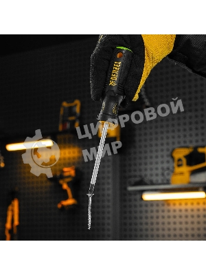 Отвертка Denzel PZ2x100 мм, S2, 3к рукоятка