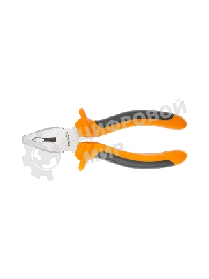 Плоскогубцы Sparta Comfort 180 мм, комбинированные шлифованные, двухкомпонентные рукоятки