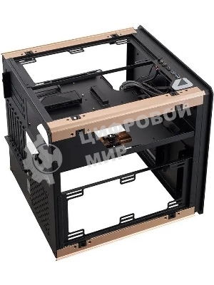 Компьютерный корпус Azza Regis черный без БП ATX 4x120мм 2xUSB 3.0 audio bott PSU