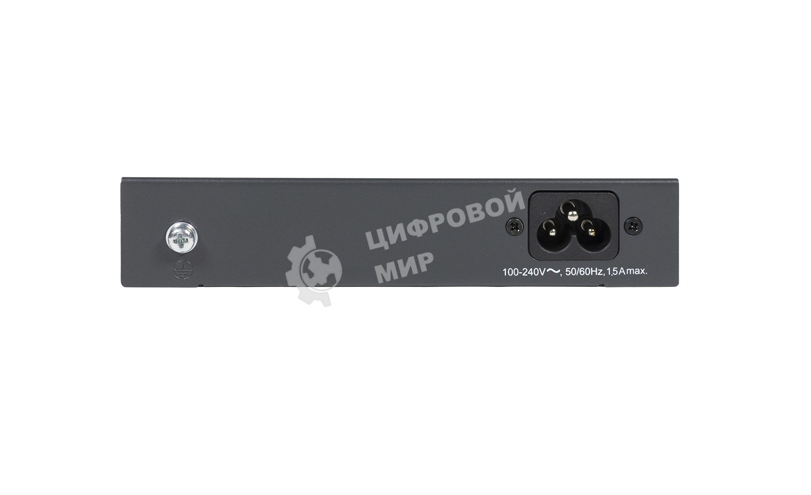 Коммутатор Unmanaged Switch 4x1000Base-T PoE, 1x1000Base-T, PoE Budget 60W, Long-range PoE up to 250m, metal case