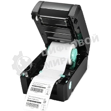 Принтер этикеток TSC TX210 (TX210-A001-1202) термотрансферная печать и прямая термопечать, 203 dpi, 203 мм/сек, USB, RS-232, Ethernet, USB Host, чёрный