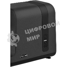 Мясорубка электрическая Rondell RDE-1456 черный, 3000 Вт, 2.5 кг/мин, реверс, защита от перегрузки, металлический лоток, насадки - 5