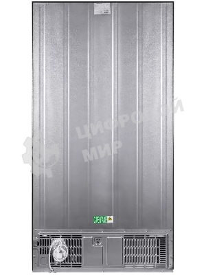 Холодильник Maunfeld MFF177NFB Slim Inverter черный двухкамерный 352/198л морозилка слева, No Frost, Side by Side