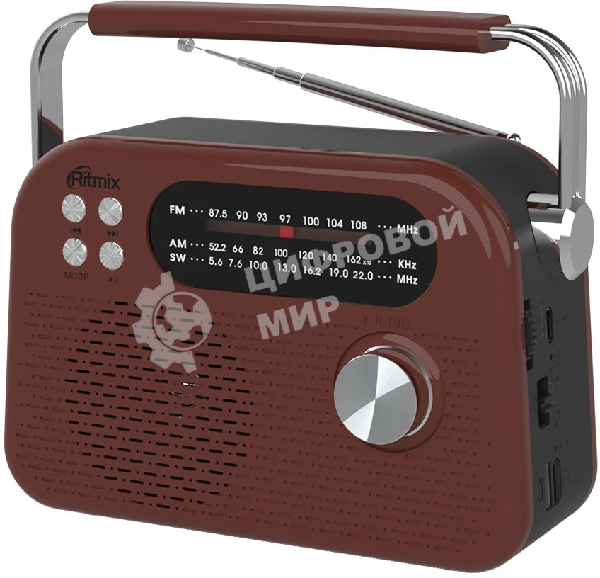 Радиоприемник Ritmix RPR-045 CHOCOLATE