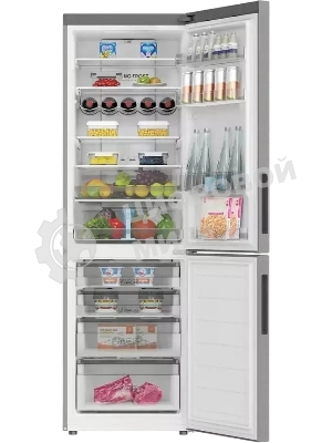 Холодильник Haier C2F636CXMVU1 нержавеющая сталь двухкамерный 256/108 л морозилка снизу, No Frost