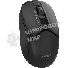 Мышь беспроводная A4Tech Fstyler FG12 черный, 1200 dpi, радиоканал, USB, кнопки - 3