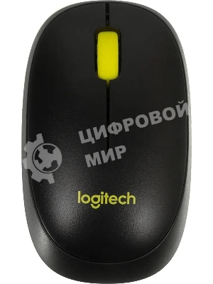 Комплект клавиатура + мышь Logitech Wireless Desktop MK240 Nano черный Retail Combo