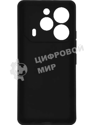 Чехол (клип-кейс) BoraSCO для Tecno Pova 6/6 Pro Silicone Case черный (73173)