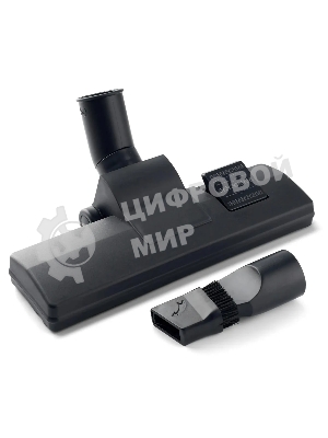 Пылесос Domfy DSC-VC704 черный/красный, 400/2400 Вт, уборка сухая, пылесборник контейнер 3 л