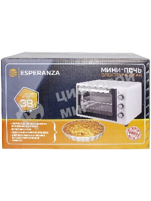 Мини-печь ESPERANZA TO-38 W (белый)