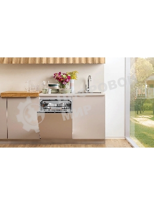 Посудомоечная машина встраиваемая Gorenje GV673B65 16 комплектов, 3 корзины, инверторный мотор, отсрочка старта, Wi-Fi управление, сенсорное управление, полный AquaStop, сенсор уровня воды, энергоэффективность А+++, уровень шума 42 дБ, белый