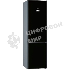 Холодильник Bosch KGN39LB30U черный двухкамерный 290/110л морозилка снизу, No Frost