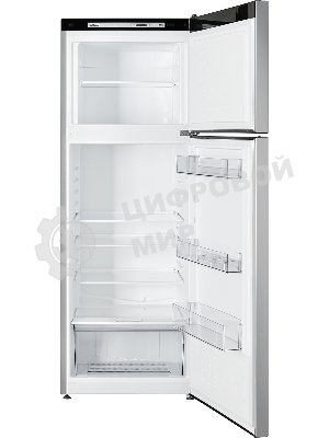 Холодильник Atlant XM 3635-189 серебристый двухкамерный 206/64л морозилка сверху