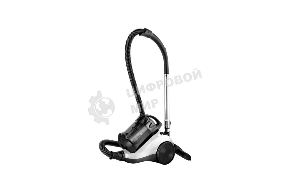 Пылесос Centek CT-2529 белый/черный, 350/2000 Вт, уборка сухая, пылесборник контейнер 2 л