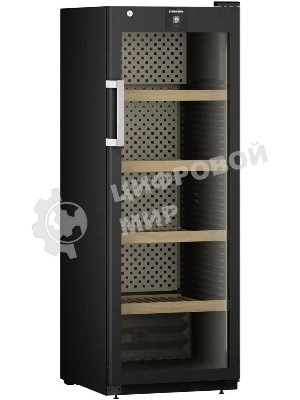 Винный шкаф Liebherr WPbli 5031 черный, 426 л, 1 отсек, 196 бут., класс F