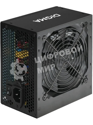 Блок питания Digma DPSU-400W-WH, 400 Вт, 80 PLUS белый, 120 мм, черный