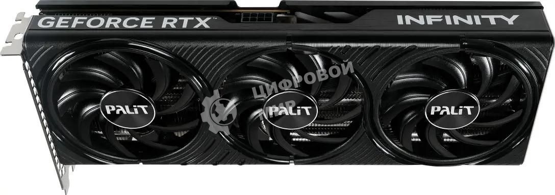 Видеокарта Palit PCI-E 5.0 RTX 5060Ti INFINITY 3 OC NVIDIA GeForce RTX 5060TI 16Gb 128bit GDDR7 2407/28000 HDMIx1 DPx3 HDCP Ret
