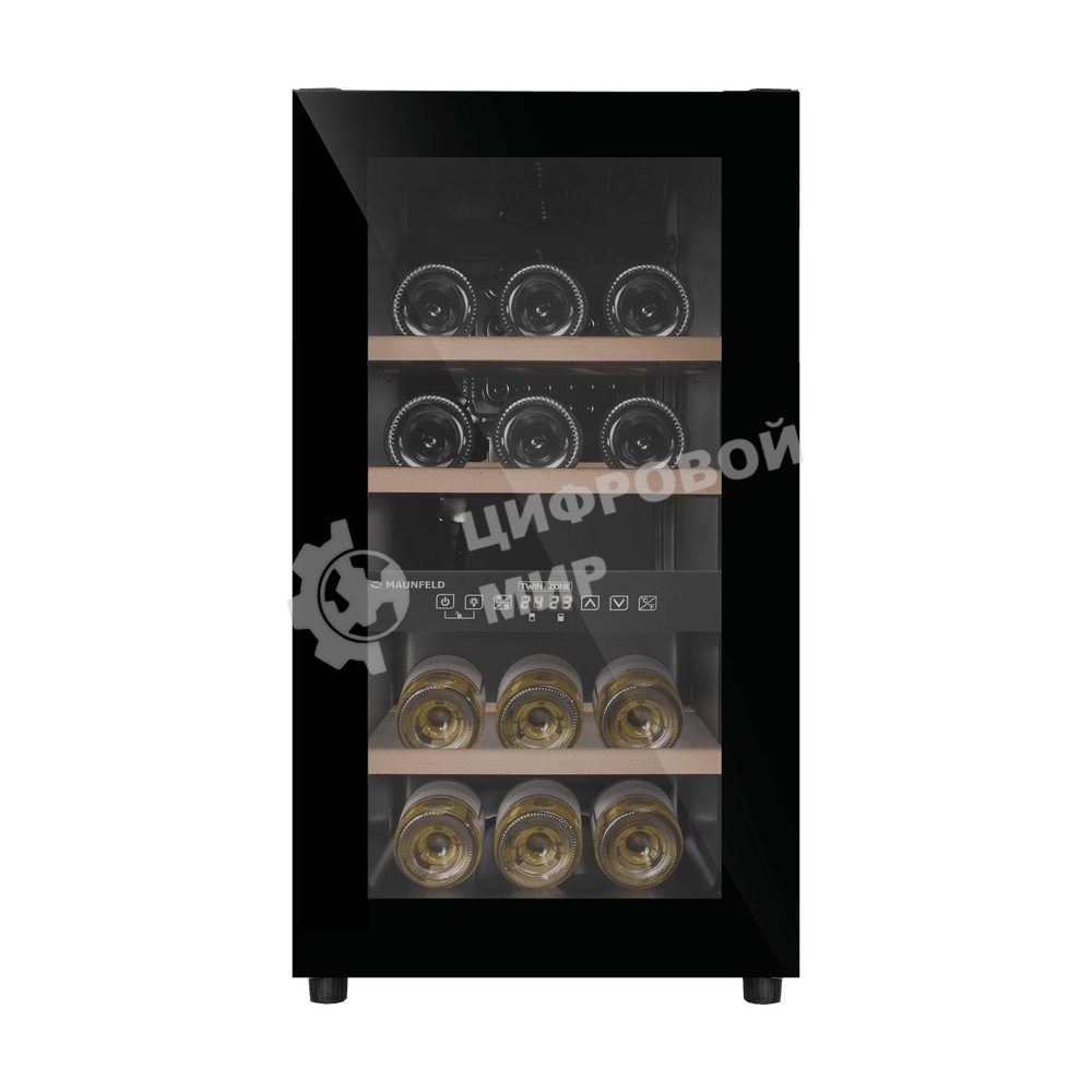 Винный шкаф встраиваемый Maunfeld MFWC-50D16
