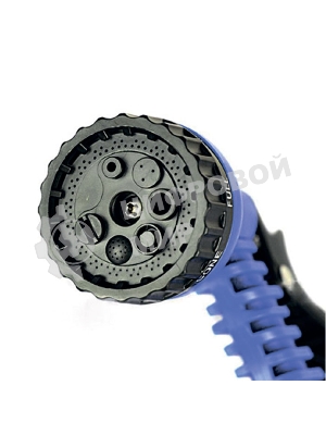 Шланг поливочный DELTA Зеленый луг синий от 7.5 до 22.5 метров ЗЛ-34/225 (30)