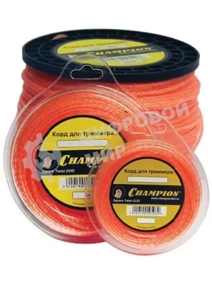 Леска для садовых триммеров Champion C7001 d=1.6мм L=15м
