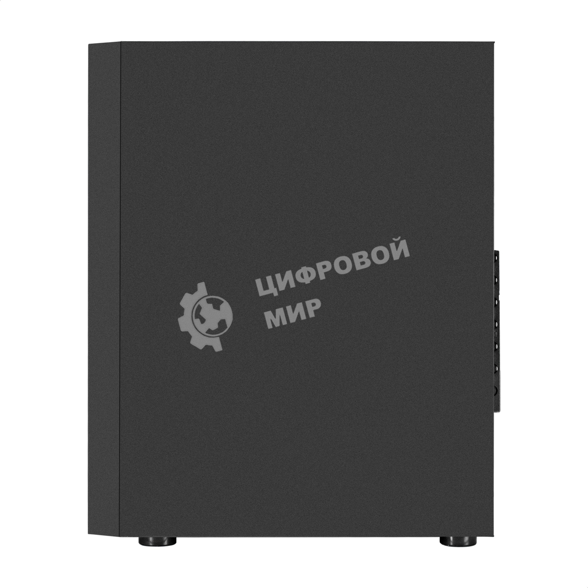 Компьютерный корпус Miditower ExeGate EVO-9211-500NPX (ATX, БП 500NPX с вент. 12см, с окном, 2хUSB+1хUSB3.0, HD аудио, черный, 1 вент. с RGb подсветкой)