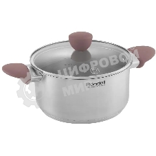 Кастрюля Rondell Bueno RDS-1587 (ST) стальной 1587 Кастрюля с/кр 20 см 2,8 л Bueno Rondell