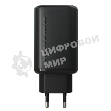 Сетевое зарядное устройство MORE CHOICE NC79a 1USB+2Type-C 3.0A PD 65W быстрая зарядка для Type-C 2м, черный