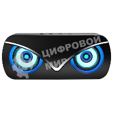 Колонка беспроводная QUMO Hawk BT5.0 10Вт FM MicroSD USB AUX подсветка 1500мА-ч