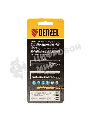 Борфреза по металлу Denzel твердосплавная, коническая, тип-M, 12 мм