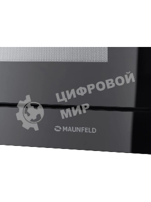 Встраиваемая микроволновая печь Maunfeld MBMO.20.1PGb черный, 20 л, 800 Вт, переключатели - поворотный механизм