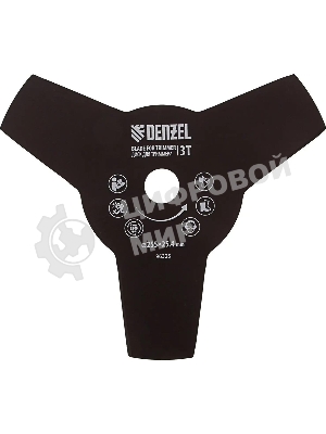 Диск Denzel для триммера, 3 лезвия