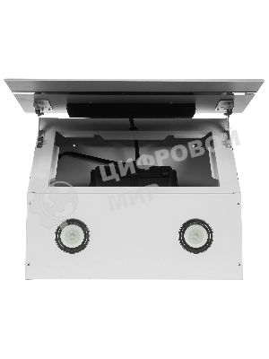 Вытяжка наклонная Elikor Rise WH 50 белый, 50 см, 750 куб. м/ч, 56 дБ