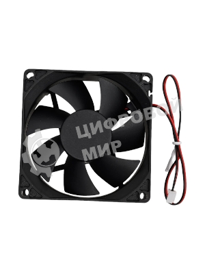 Вентилятор для корпуса 5bites FB8025S-12L2 черный, 80 x 80 мм, 2000 об/мин, 23 дБ, 2 pin