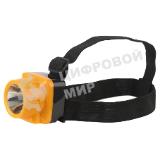 Фонарь налобный ЭРА светодиодный Трофи TG1 аккумуляторный, яркий, 4V0.5А·ч, 1xLED, ЗУ 220V