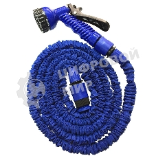 Шланг поливочный DELTA Зеленый луг синий от 7.5 до 22.5 метров ЗЛ-34/225 (30)