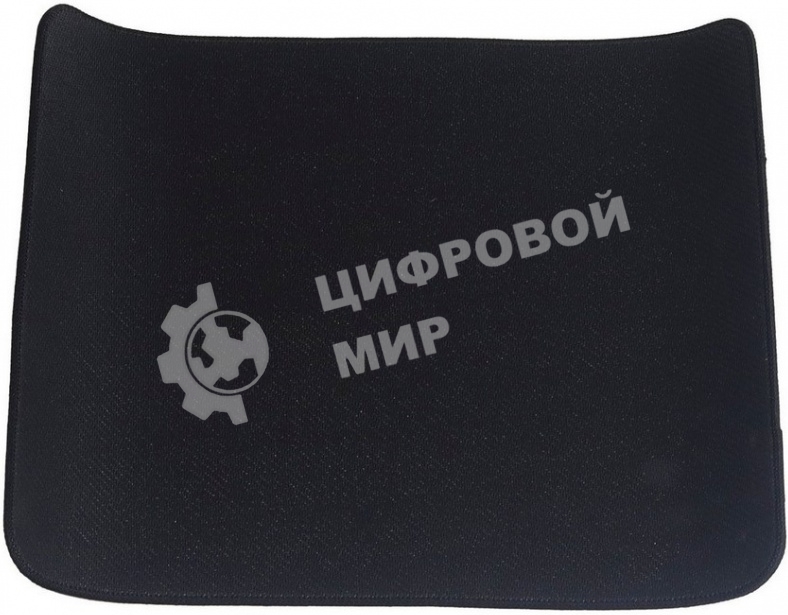 Коврик для мышки Raskat черный XS (300x250, резина/ткань, прошитый край)