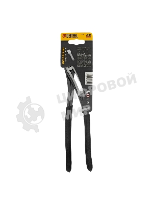 Клещи переставные Denzel обливные рукоятки, 240 мм