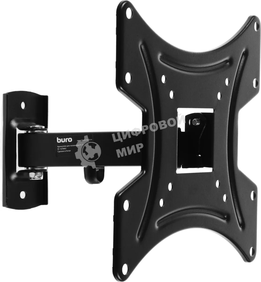 Кронштейн для телевизора Buro FL1S черный, 20