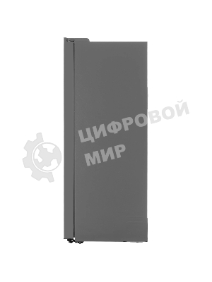 Холодильник Haier HRF-600DM7ERU серебристый двухкамерный 388/210л морозилка сбоку, No Frost, Side by Side