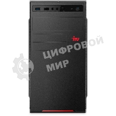 Компьютер IRU Planio 310H6SEV MT i3 12100 (3.3) 8Gb SSD 256Gb UHDG 730 FreeDOS GbitEth 400W черный (RUS) (2112567)