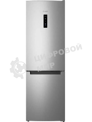 Холодильник Indesit ITS 5180 G серебристый двухкамерный 220/78л морозилка снизу, No Frost