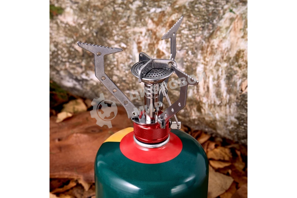 Компактная туристическая газовая плитка Rexant Ясон