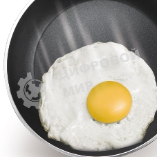 Сковорода Rondell Trumpf RDA-1343 круглая 26 см покрытие: Xylan Plus ручка несъемная (без крышки) черный