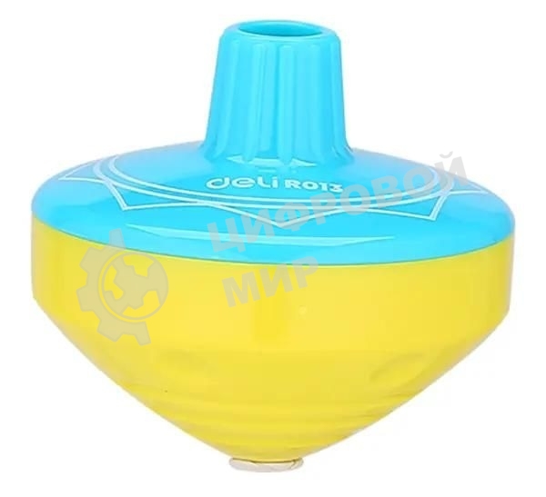 Точилка для карандашей ручная Deli Gyro ER01301 Explora, 1 отверстие, пластик, ассорти блистер